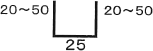 ベンダー曲げ最小